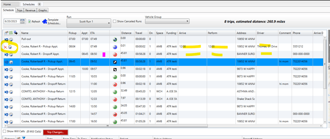 manually past date 2